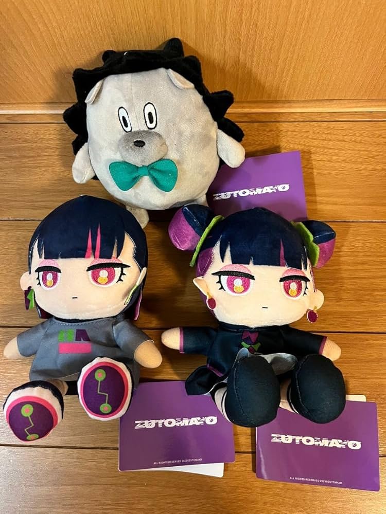 Amazon.co.jp: ずっと真夜中でいいのにずとまよ ぬいぐるみ 全3